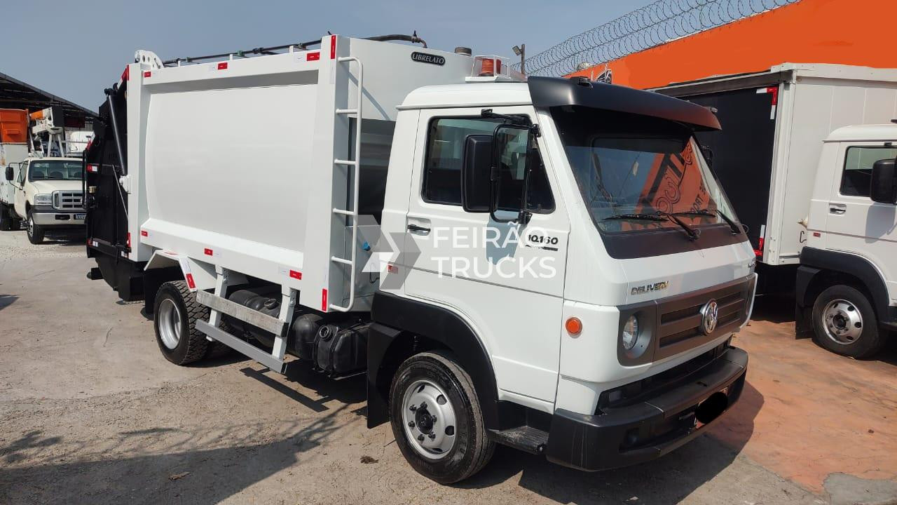 Caminhão Volkswagen 10.160 ano 2016 coletor de lixo 8 m 3