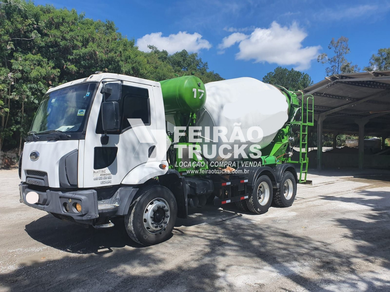 Ford Cargo 2629 - Ano 2012 - Betoneira Siti 8M
